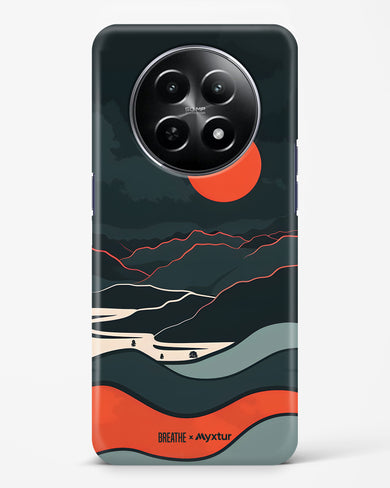 Fiery Nightfall [BREATHE] Hard Case Phone Cover (Realme)