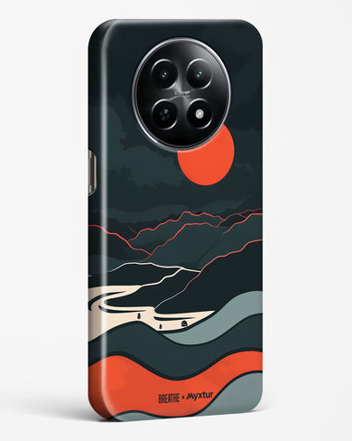 Fiery Nightfall [BREATHE] Hard Case Phone Cover (Realme)