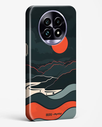 Fiery Nightfall [BREATHE] Hard Case Phone Cover (Realme)