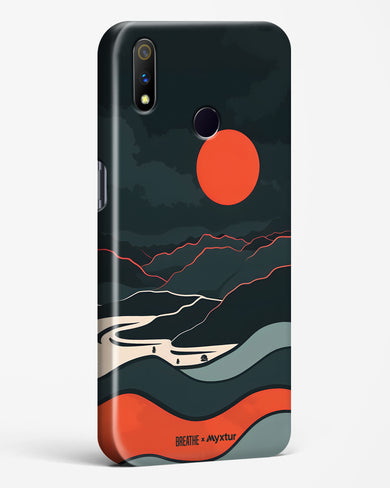 Fiery Nightfall [BREATHE] Hard Case Phone Cover (Realme)