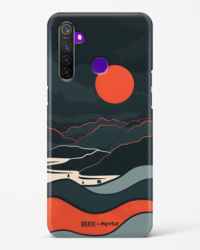 Fiery Nightfall [BREATHE] Hard Case Phone Cover (Realme)