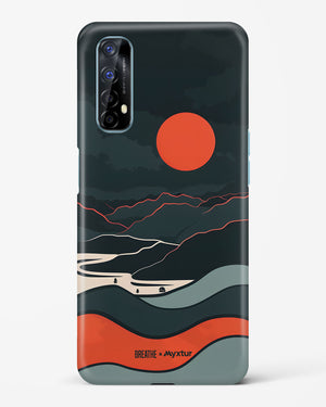 Fiery Nightfall [BREATHE] Hard Case Phone Cover (Realme)