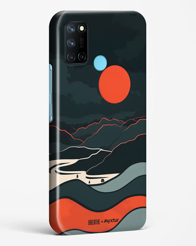 Fiery Nightfall [BREATHE] Hard Case Phone Cover (Realme)