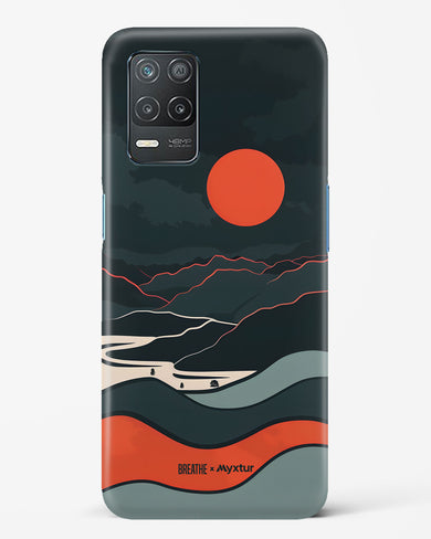 Fiery Nightfall [BREATHE] Hard Case Phone Cover (Realme)