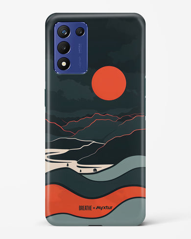 Fiery Nightfall [BREATHE] Hard Case Phone Cover (Realme)