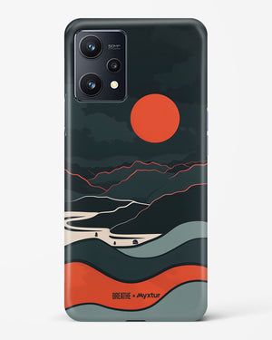 Fiery Nightfall [BREATHE] Hard Case Phone Cover (Realme)