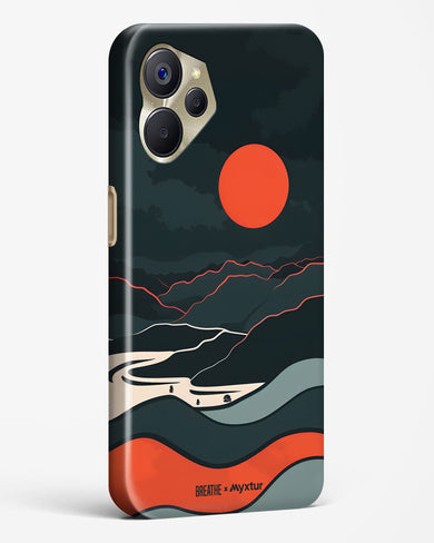 Fiery Nightfall [BREATHE] Hard Case Phone Cover (Realme)