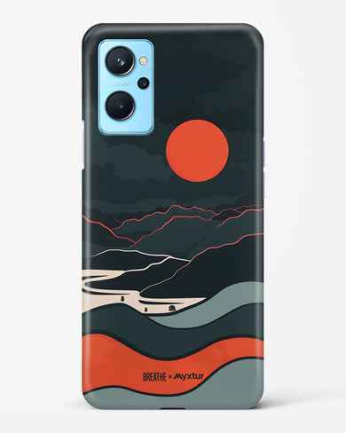 Fiery Nightfall [BREATHE] Hard Case Phone Cover (Realme)