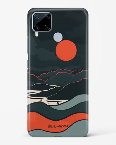 Fiery Nightfall [BREATHE] Hard Case Phone Cover (Realme)