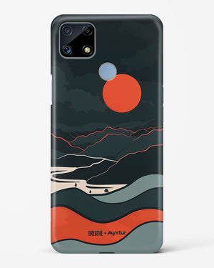 Fiery Nightfall [BREATHE] Hard Case Phone Cover (Realme)