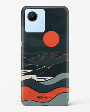 Fiery Nightfall [BREATHE] Hard Case Phone Cover (Realme)