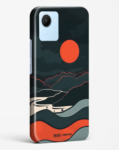 Fiery Nightfall [BREATHE] Hard Case Phone Cover (Realme)