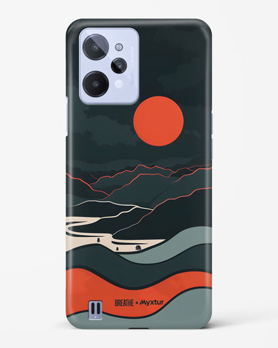 Fiery Nightfall [BREATHE] Hard Case Phone Cover (Realme)