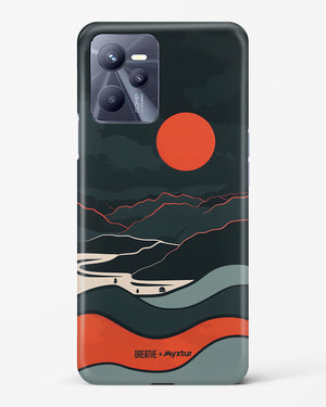 Fiery Nightfall [BREATHE] Hard Case Phone Cover (Realme)