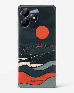 Fiery Nightfall [BREATHE] Hard Case Phone Cover (Realme)