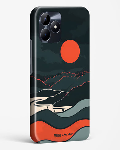 Fiery Nightfall [BREATHE] Hard Case Phone Cover (Realme)