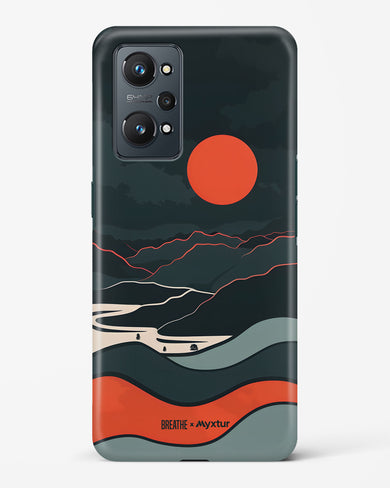 Fiery Nightfall [BREATHE] Hard Case Phone Cover (Realme)