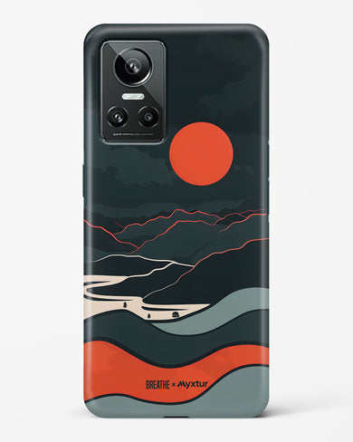 Fiery Nightfall [BREATHE] Hard Case Phone Cover (Realme)