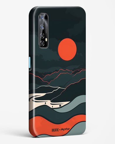 Fiery Nightfall [BREATHE] Hard Case Phone Cover (Realme)