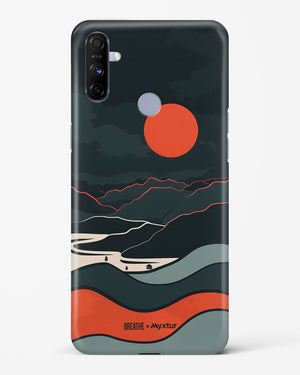 Fiery Nightfall [BREATHE] Hard Case Phone Cover (Realme)