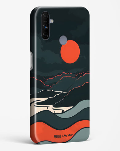 Fiery Nightfall [BREATHE] Hard Case Phone Cover (Realme)