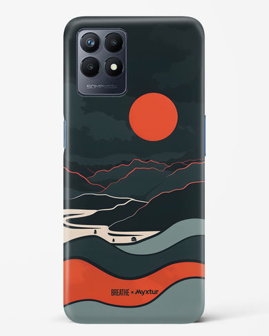 Fiery Nightfall [BREATHE] Hard Case Phone Cover (Realme)