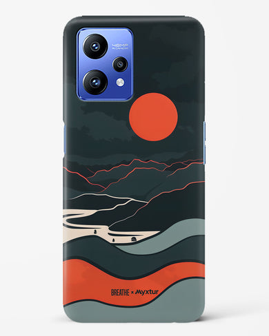 Fiery Nightfall [BREATHE] Hard Case Phone Cover (Realme)