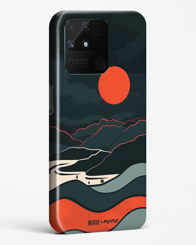 Fiery Nightfall [BREATHE] Hard Case Phone Cover (Realme)