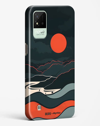 Fiery Nightfall [BREATHE] Hard Case Phone Cover (Realme)