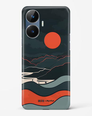 Fiery Nightfall [BREATHE] Hard Case Phone Cover (Realme)