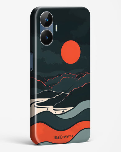 Fiery Nightfall [BREATHE] Hard Case Phone Cover (Realme)