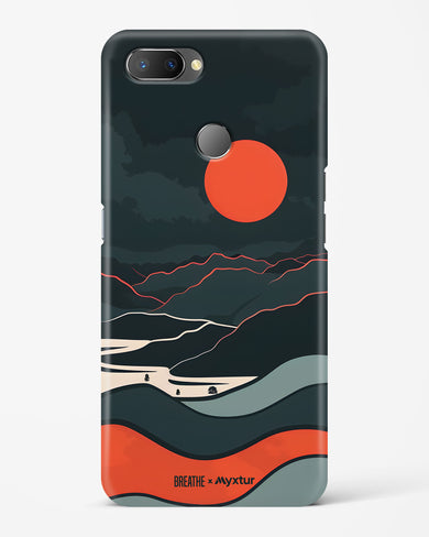 Fiery Nightfall [BREATHE] Hard Case Phone Cover (Realme)