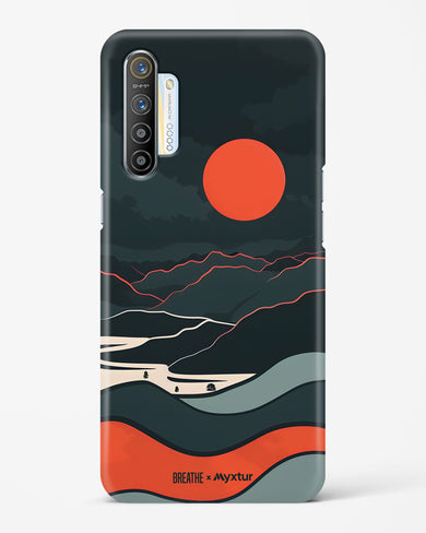 Fiery Nightfall [BREATHE] Hard Case Phone Cover (Realme)