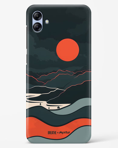 Fiery Nightfall [BREATHE] Hard Case Phone Cover (Samsung)