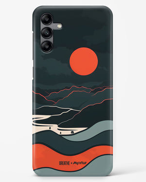 Fiery Nightfall [BREATHE] Hard Case Phone Cover (Samsung)