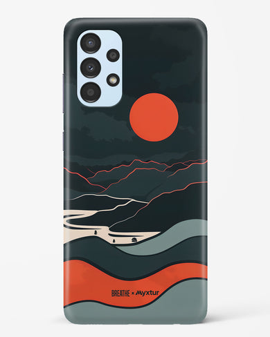 Fiery Nightfall [BREATHE] Hard Case Phone Cover (Samsung)