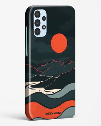 Fiery Nightfall [BREATHE] Hard Case Phone Cover (Samsung)
