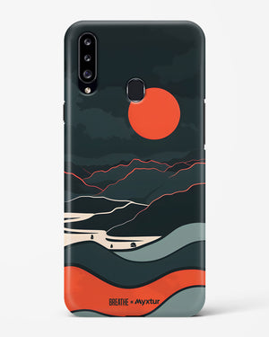 Fiery Nightfall [BREATHE] Hard Case Phone Cover (Samsung)