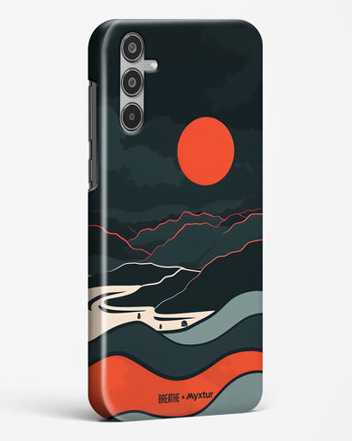 Fiery Nightfall [BREATHE] Hard Case Phone Cover (Samsung)