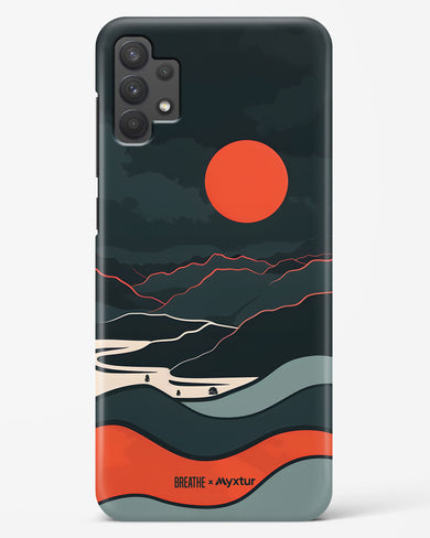 Fiery Nightfall [BREATHE] Hard Case Phone Cover (Samsung)