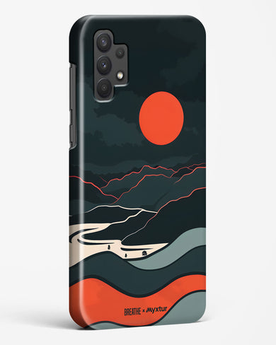 Fiery Nightfall [BREATHE] Hard Case Phone Cover (Samsung)