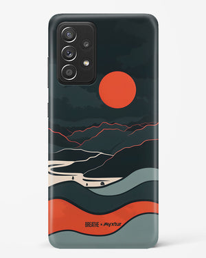 Fiery Nightfall [BREATHE] Hard Case Phone Cover (Samsung)