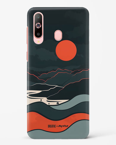 Fiery Nightfall [BREATHE] Hard Case Phone Cover (Samsung)