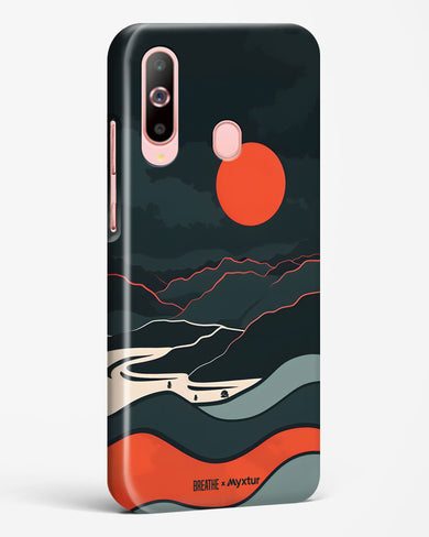 Fiery Nightfall [BREATHE] Hard Case Phone Cover (Samsung)