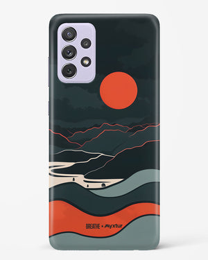 Fiery Nightfall [BREATHE] Hard Case Phone Cover (Samsung)