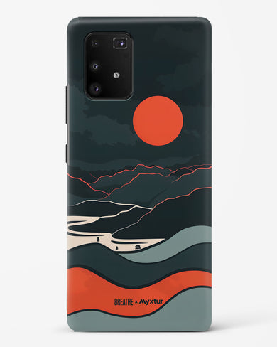 Fiery Nightfall [BREATHE] Hard Case Phone Cover (Samsung)