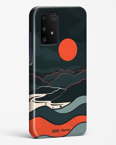 Fiery Nightfall [BREATHE] Hard Case Phone Cover (Samsung)