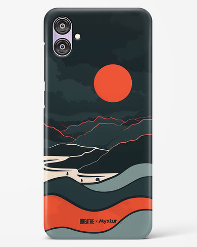 Fiery Nightfall [BREATHE] Hard Case Phone Cover (Samsung)