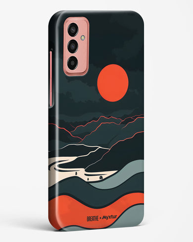 Fiery Nightfall [BREATHE] Hard Case Phone Cover (Samsung)