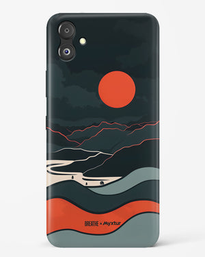 Fiery Nightfall [BREATHE] Hard Case Phone Cover (Samsung)